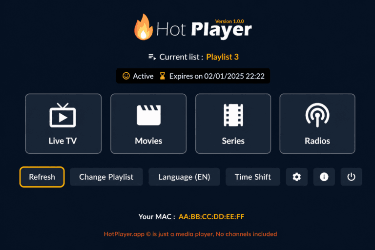 Hot Player installeren