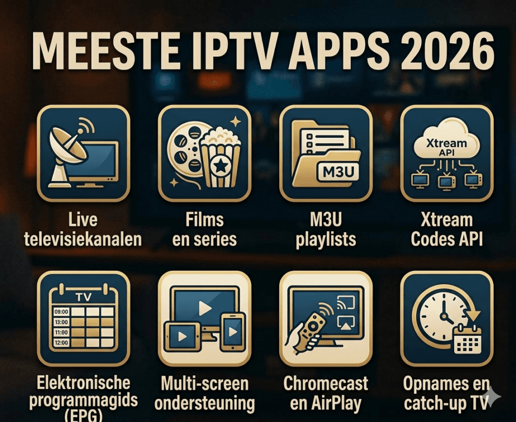 Wat is een IPTV app