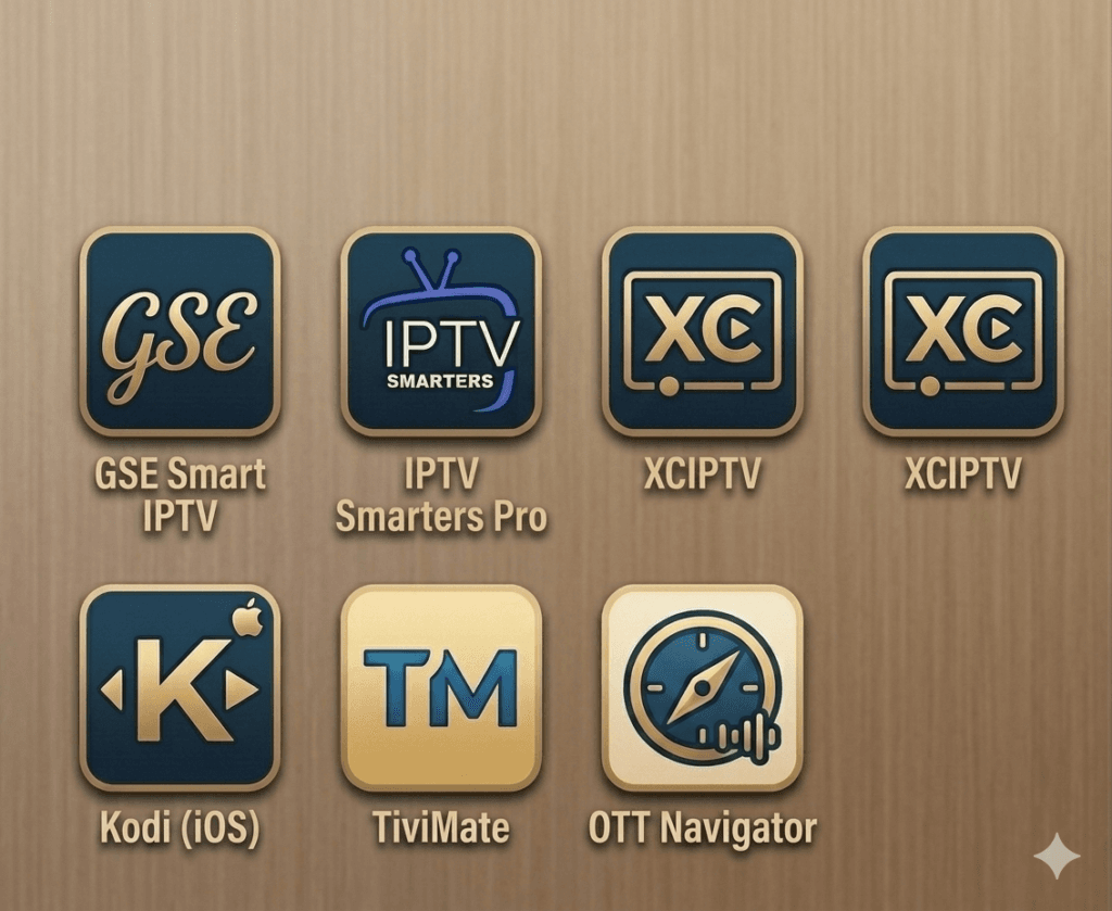 IPTV apps voor Smart TV