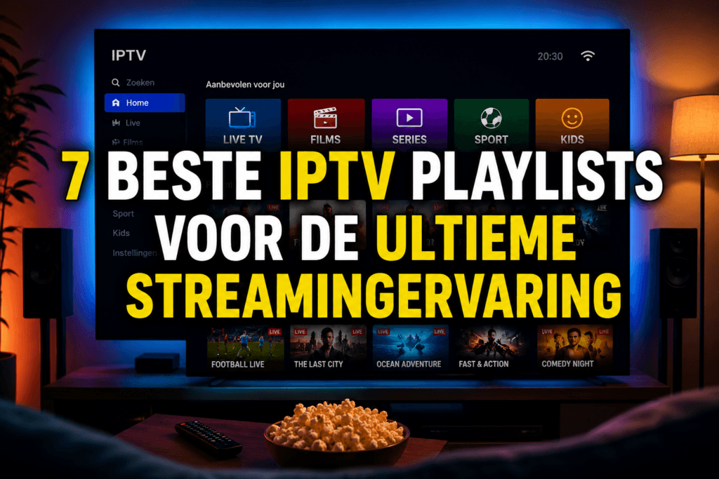 7 Beste IPTV Playlists voor de Ultieme Streamingervaring
