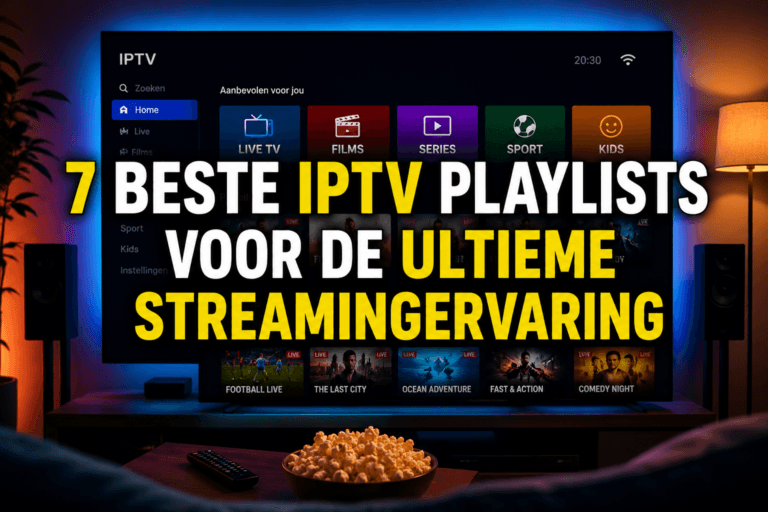 7 Beste IPTV Playlists voor de Ultieme Streamingervaring