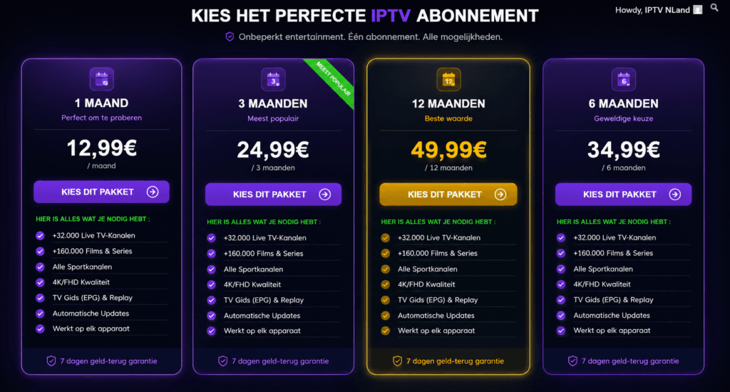 7 Beste IPTV Playlists voor de Ultieme Streamingervaring